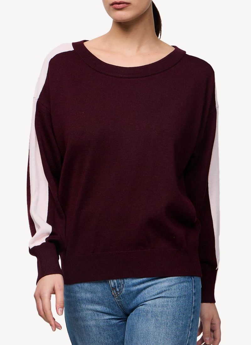 Pyrenex - Sweatshirt Maja - Bordeaux - Femme