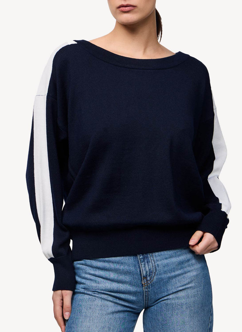 Pyrenex - Sweatshirt Maja - Amiral - Femme