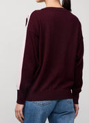 Pyrenex - Sweatshirt Maja - Bordeaux - Femme