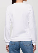 Pyrenex - Sweatshirt Melody Unbrushed - Blanc - Femme