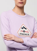 Pyrenex - Sweatshirt Melody Unbrushed - Lilas - Femme