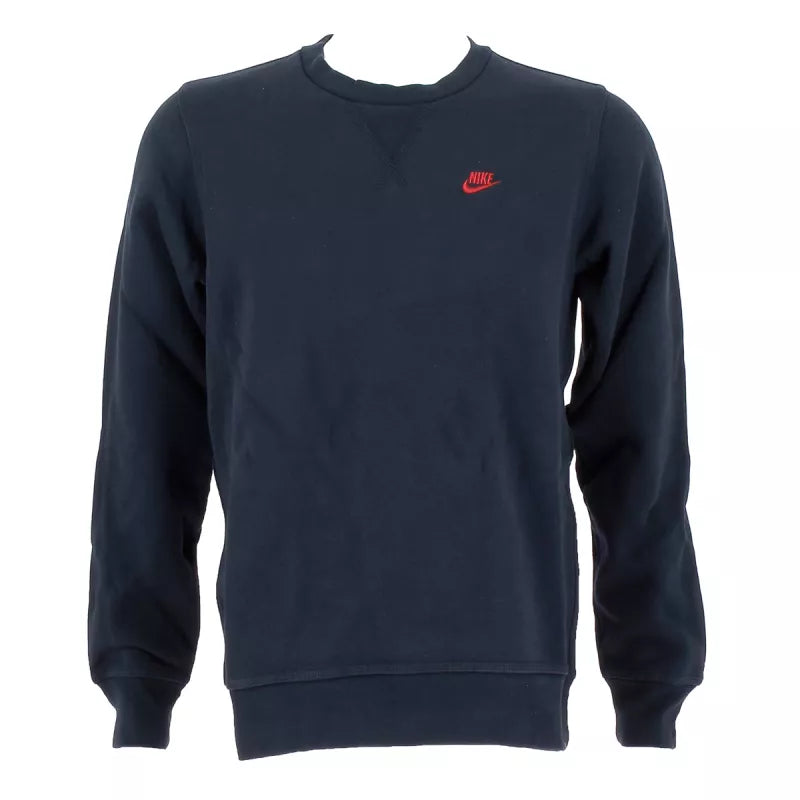 Sweatshirt Nike Aw77 Contender Crew Neck - Marine/Rouge
