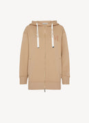 Max Mara - Sweatshirt Zippé Nostoc - Beige - Femme