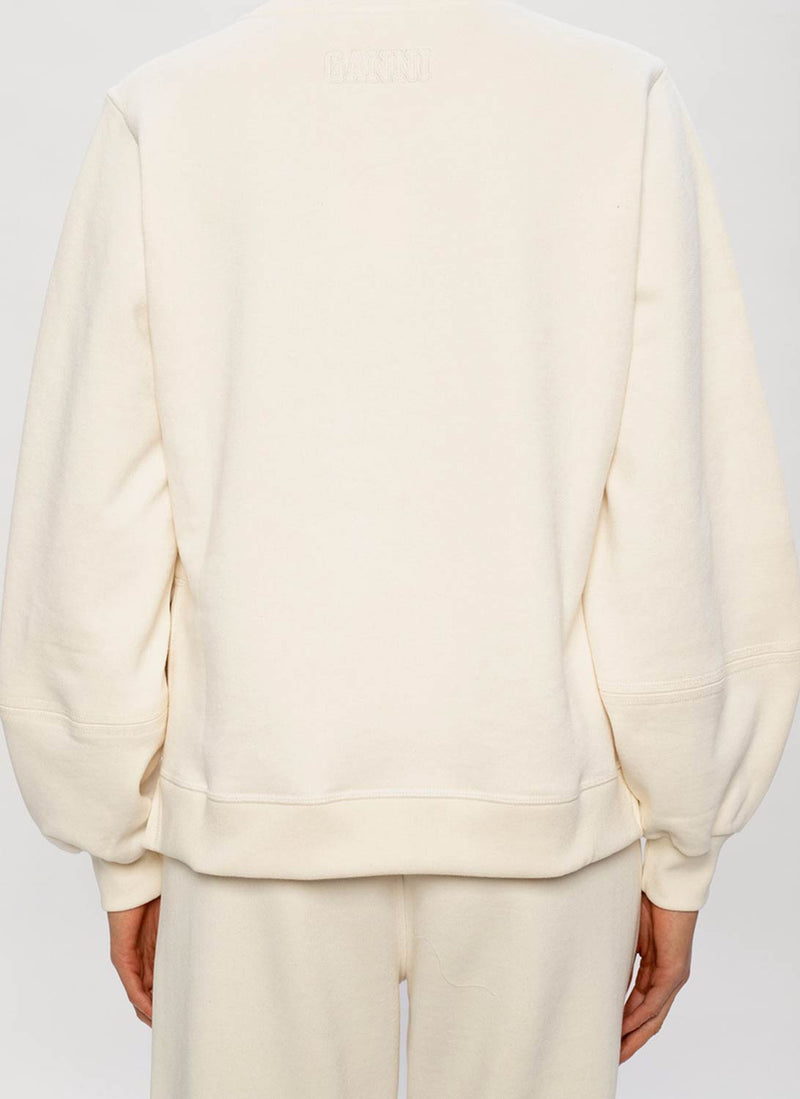 Ganni - Sweatshirt - Egret - Femme