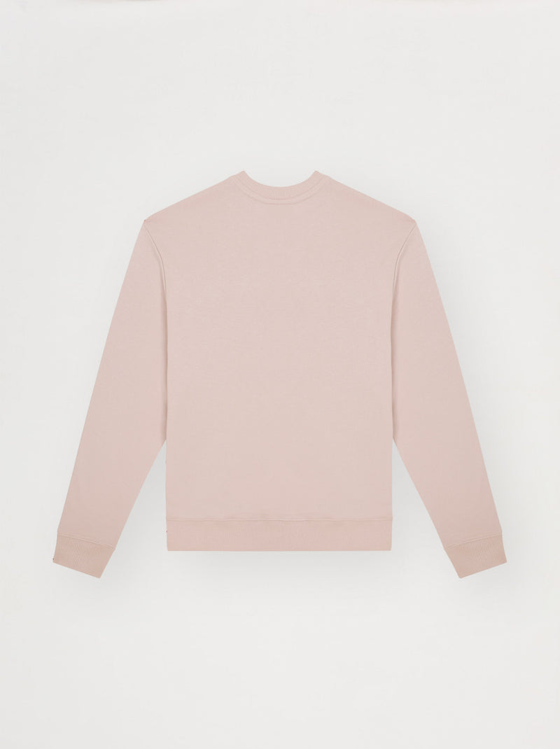 Sweat unisexe L'AMOUR DE L'ART rose glacé