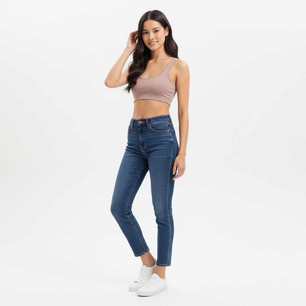 Débardeur Urban Cut Crop - Mauve - Femme