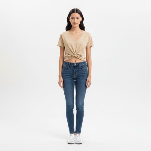 T-Shirt Urban Node Cr - Desert - Femme