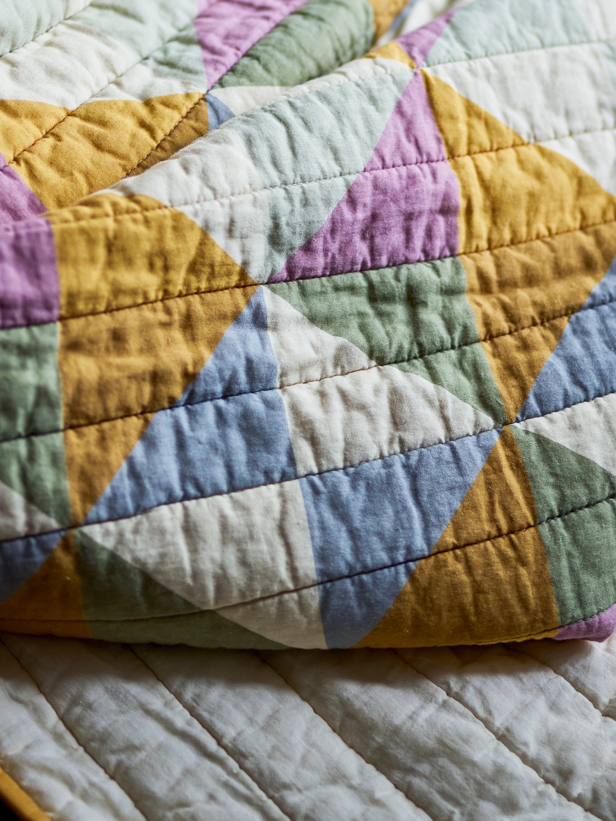 Crewe - Courtepointe - Multicolore - Coton Oeko-Tex®
