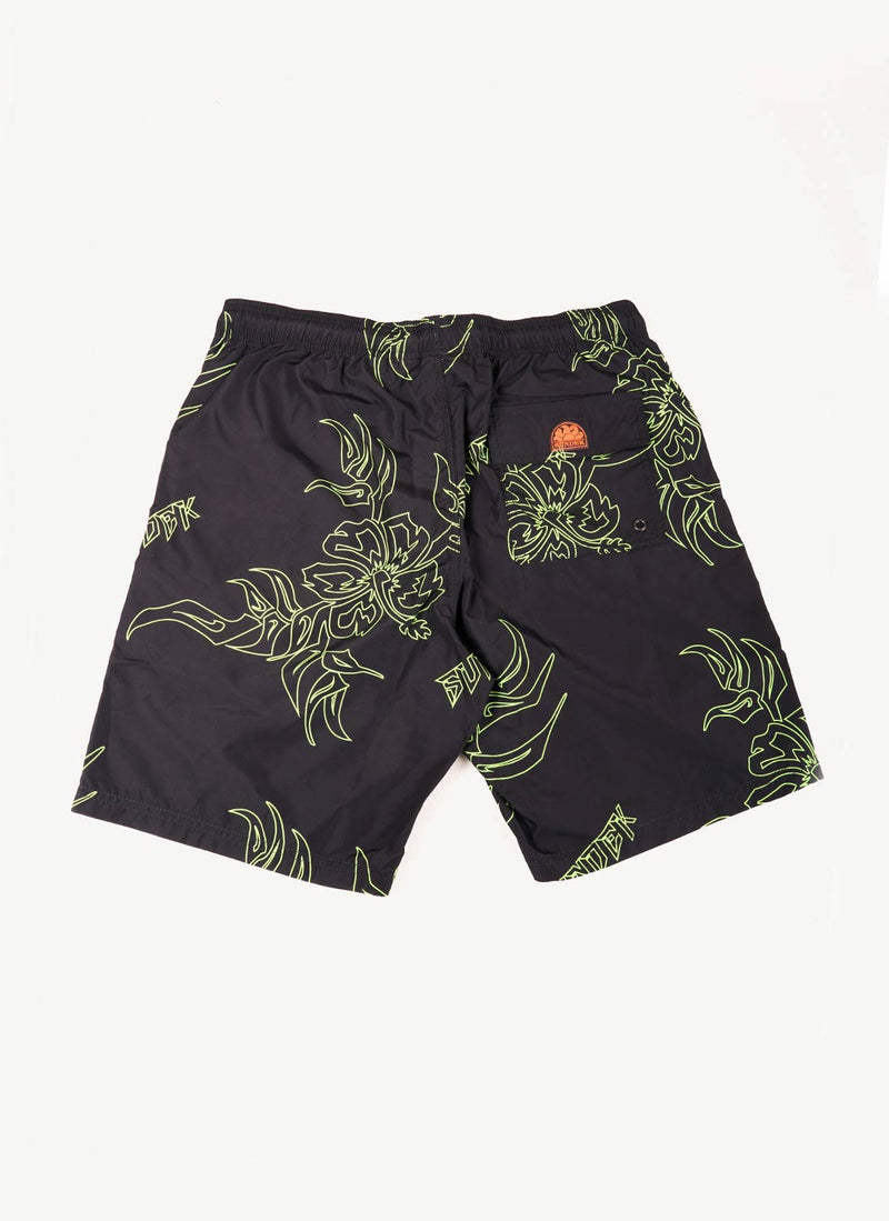 Sundek - Short De Bain - Black - Homme