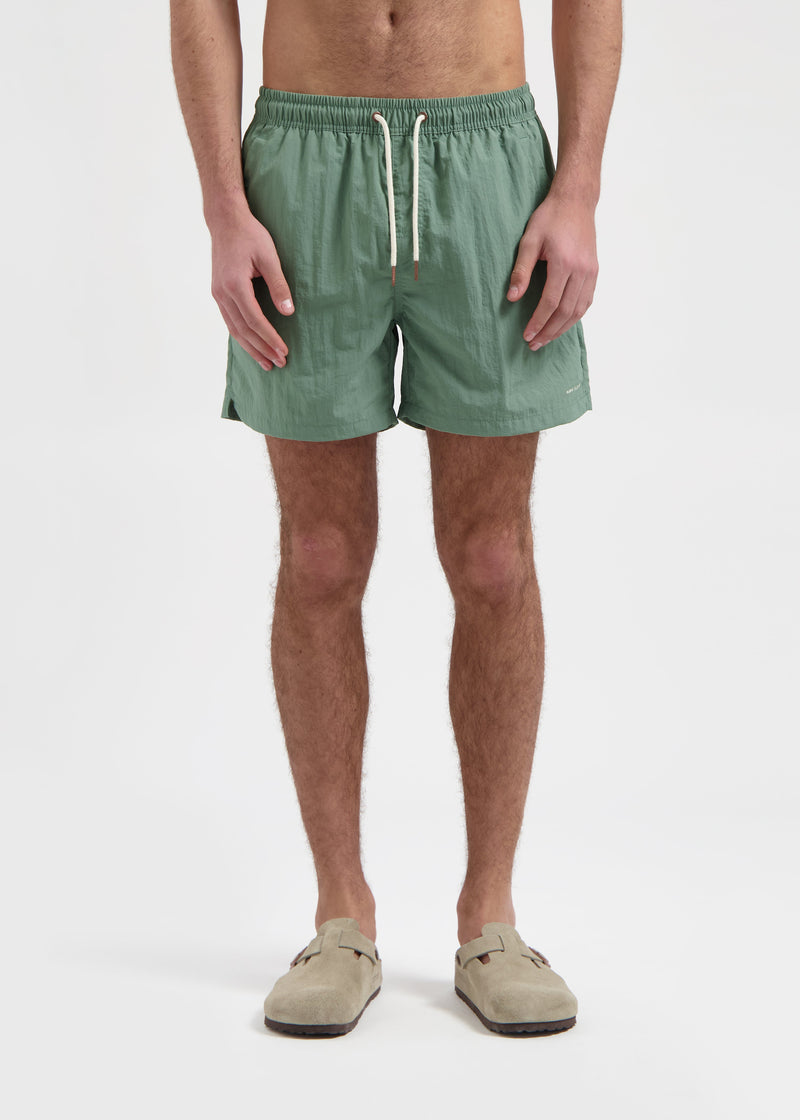 Shorts de baño premium - Verde salvia