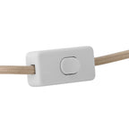 Emmie - Table Lamp - White - Polyester