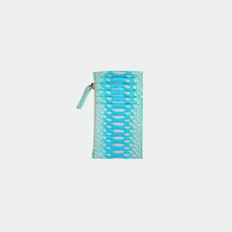 Python Card Holder - Sylvano Azzura