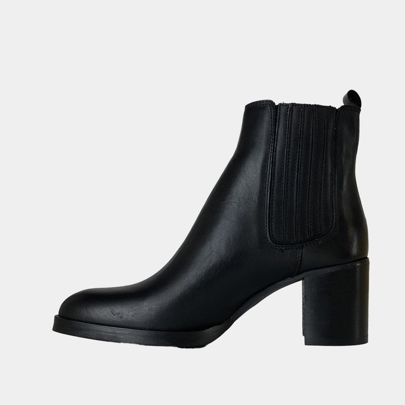 Chelsea Boots Ann Tuil Sympa - Cuir Noir