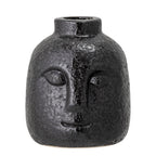 Eliot - Set of 12 Candle Holders - Black - Stoneware