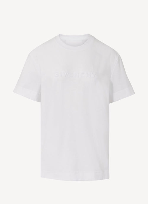 Givenchy - T-Shirt À Manches Courtes - Blanc - Femme