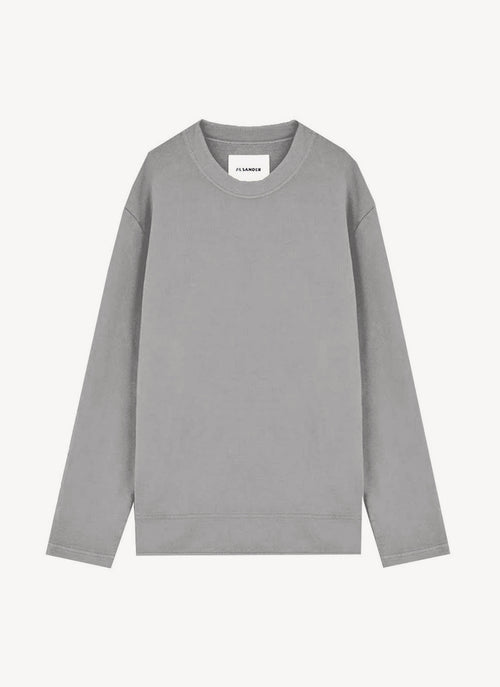 Jil Sander - Tee-Shirt Cn Ls - Dark Grey - Homme