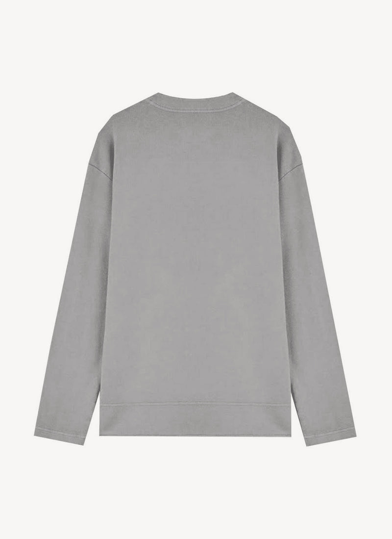 Jil Sander - Tee-Shirt Cn Ls - Dark Grey - Homme