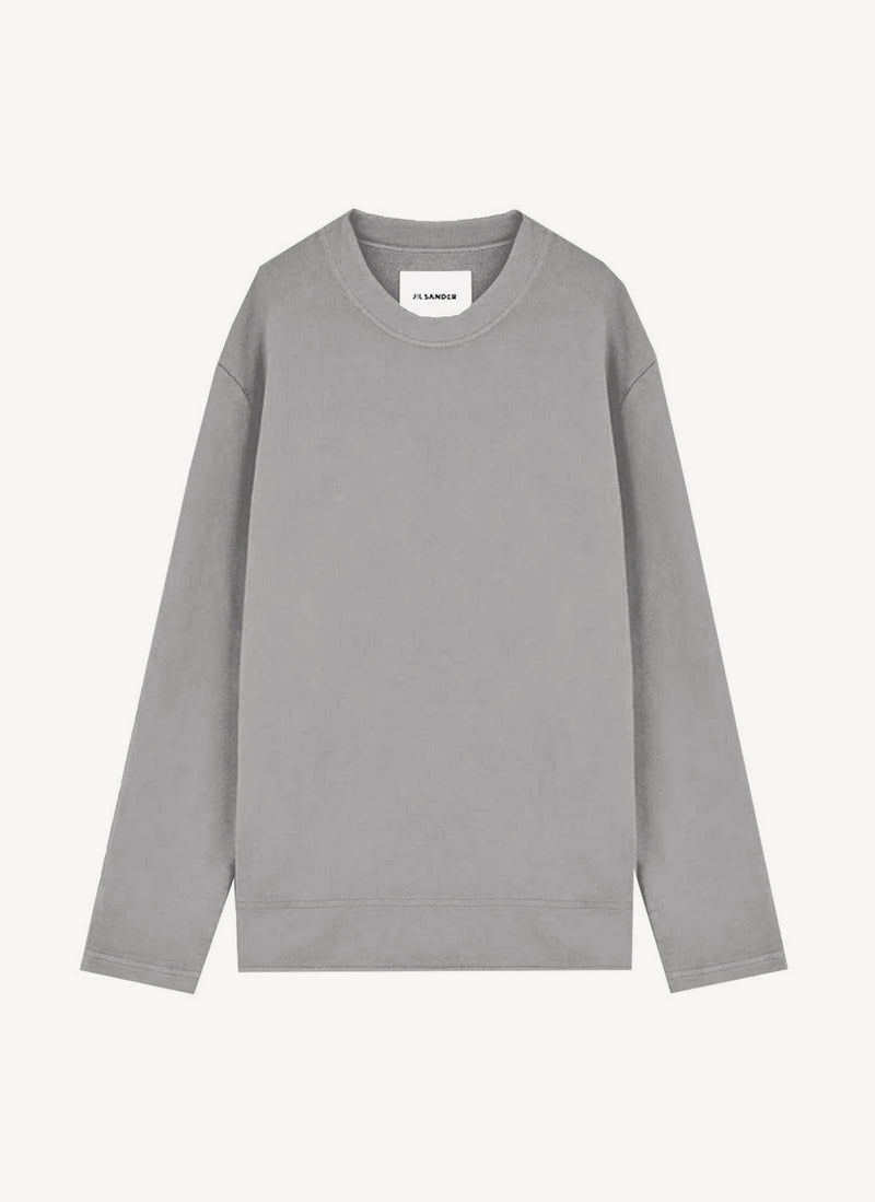 Jil Sander - Tee-Shirt Cn Ls - Dark Grey - Homme