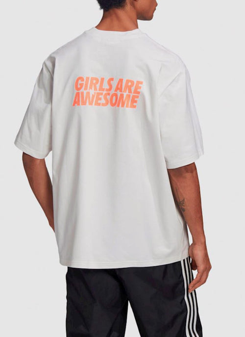 Adidas - T-Shirt Girls Are Awesome - White - Unisexe