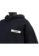 Hoodie Avec Capuche Gros Grain – Jacquemus – Noir