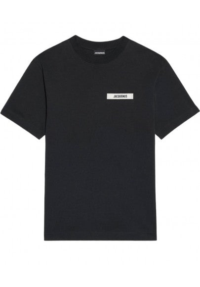 T-Shirt Gros Grain – Jacquemus – Noir