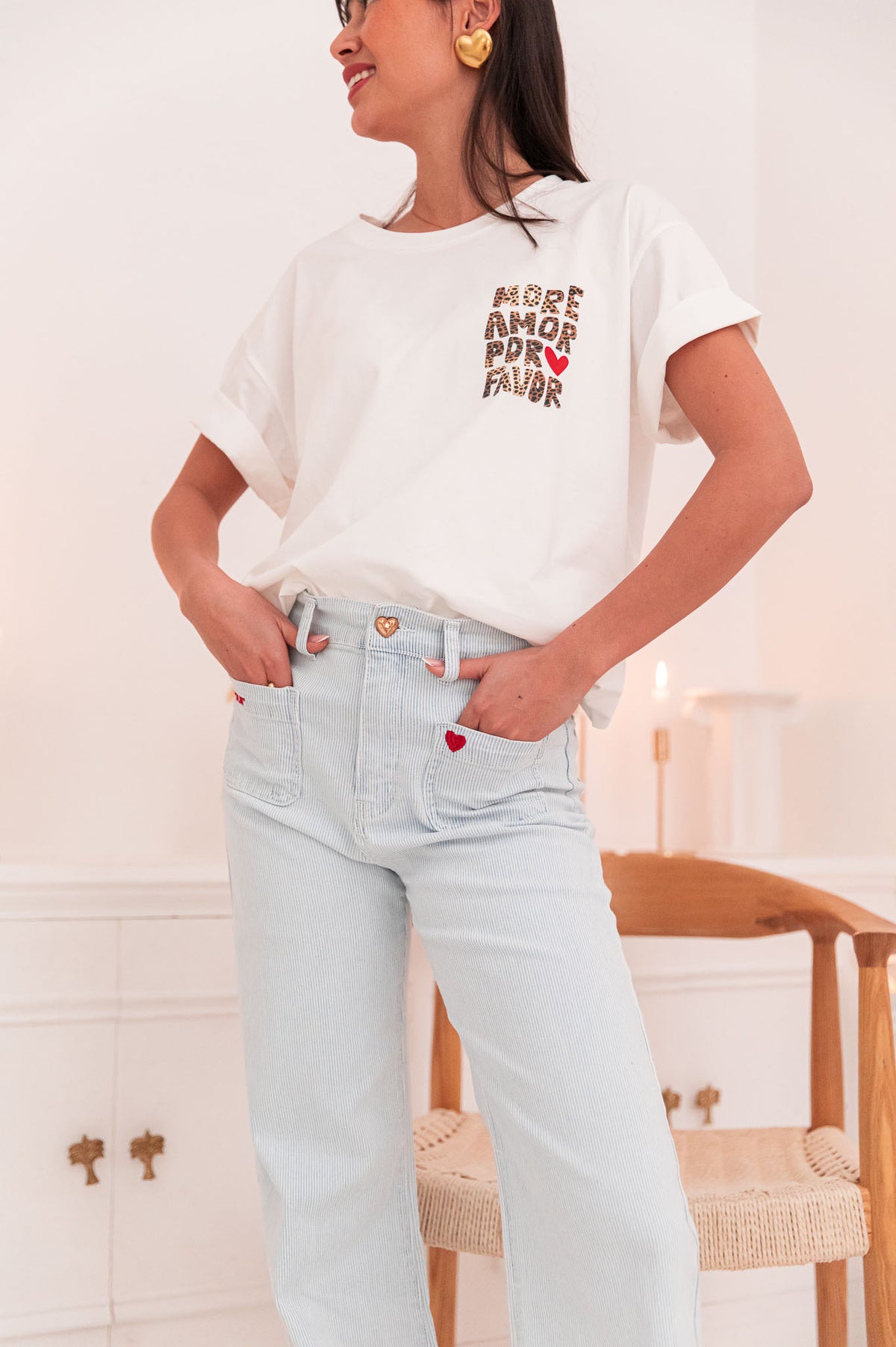 RYM Blanco - Camiseta estampada
