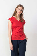 Urtzia T-Shirt - Rococ Red