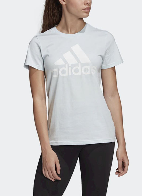 Adidas - T-Shirt Manches Courtes Badge Of Sport - Skytin - Femme