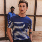 Tee-Shirt Marinière Coton-Lin
