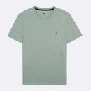 T-Shirt Col Rond Vert Olonne - Homme