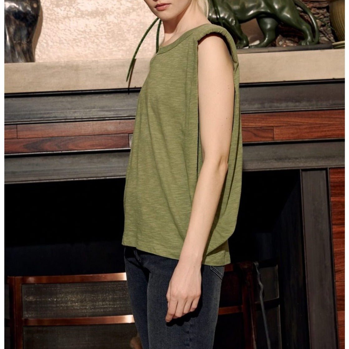Toby T-Shirt - Khaki - Women