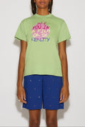 T - SHIRT WELCOME REALITY JERSEY - ROSEANNA