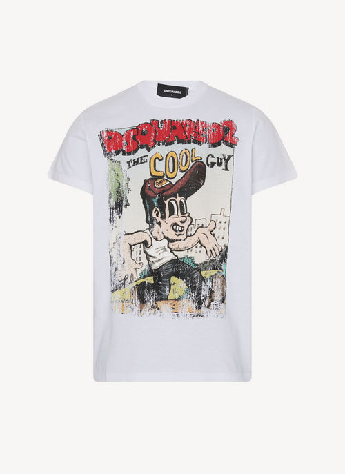 Dsquared2 - T-Shirt À Logo - White - Homme