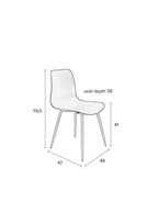Leon - Dining Room Chair - Steel - Beige