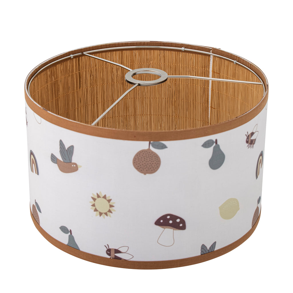 Agnes - Pantalla de Lámpara - Multicolor - Bambú
