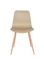 Leon - Dining Room Chair - Steel - Beige