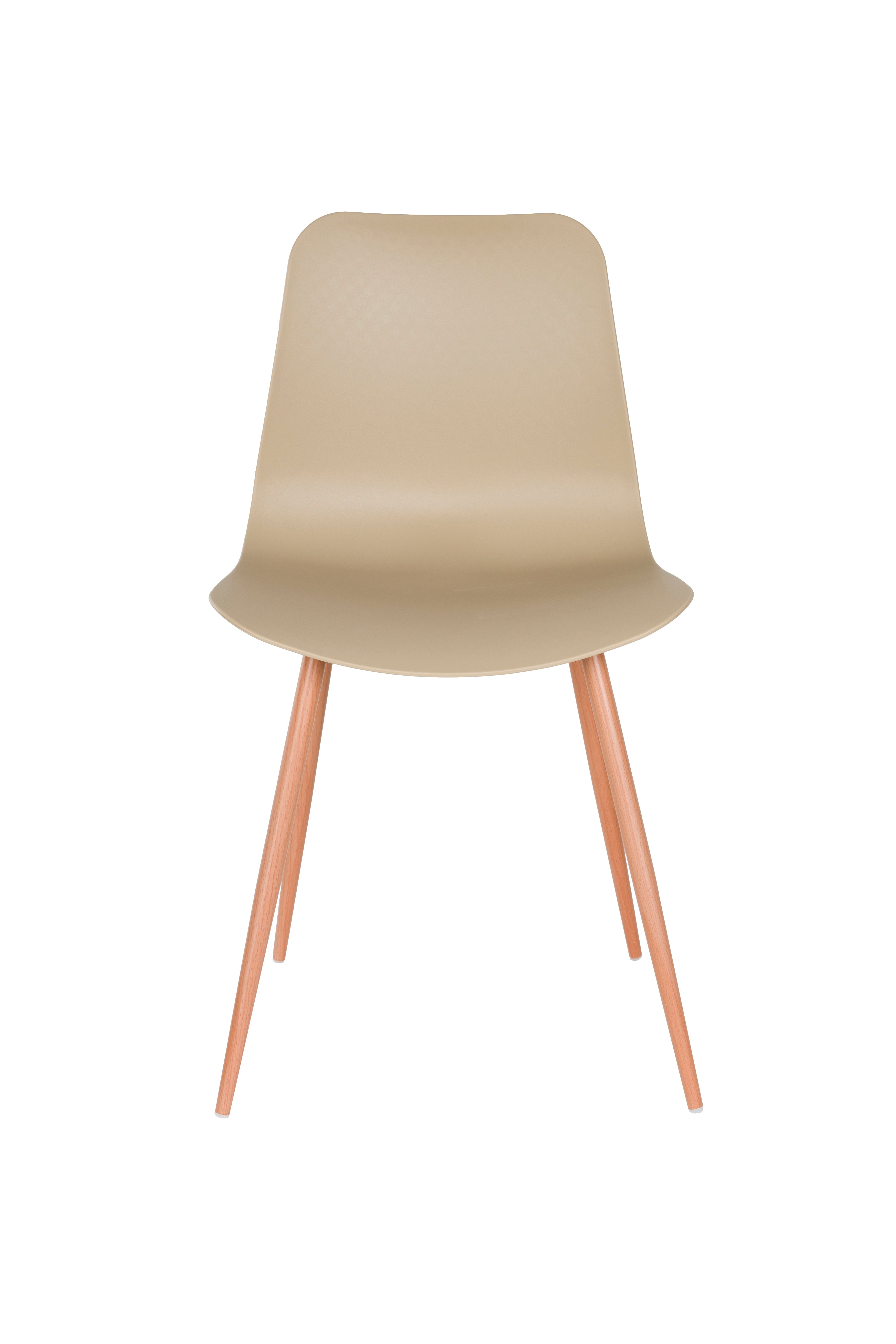 Leon - Dining Room Chair - Steel - Beige