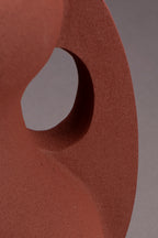 Thiago M - Vase - Aluminum - Terracotta Red