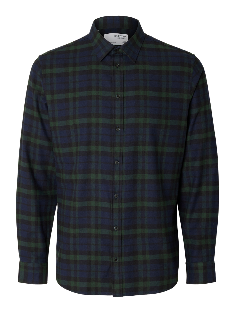 Chemise En Flanelle - Dark Navy - Homme