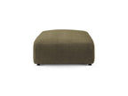 Jeanne - Grand Pouf - Tissu Velours