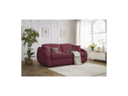 Cezanne - Straight Sofa Bed with Express Opening - Bouclé Fabric