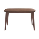 table 120 cm en bois fonce oman