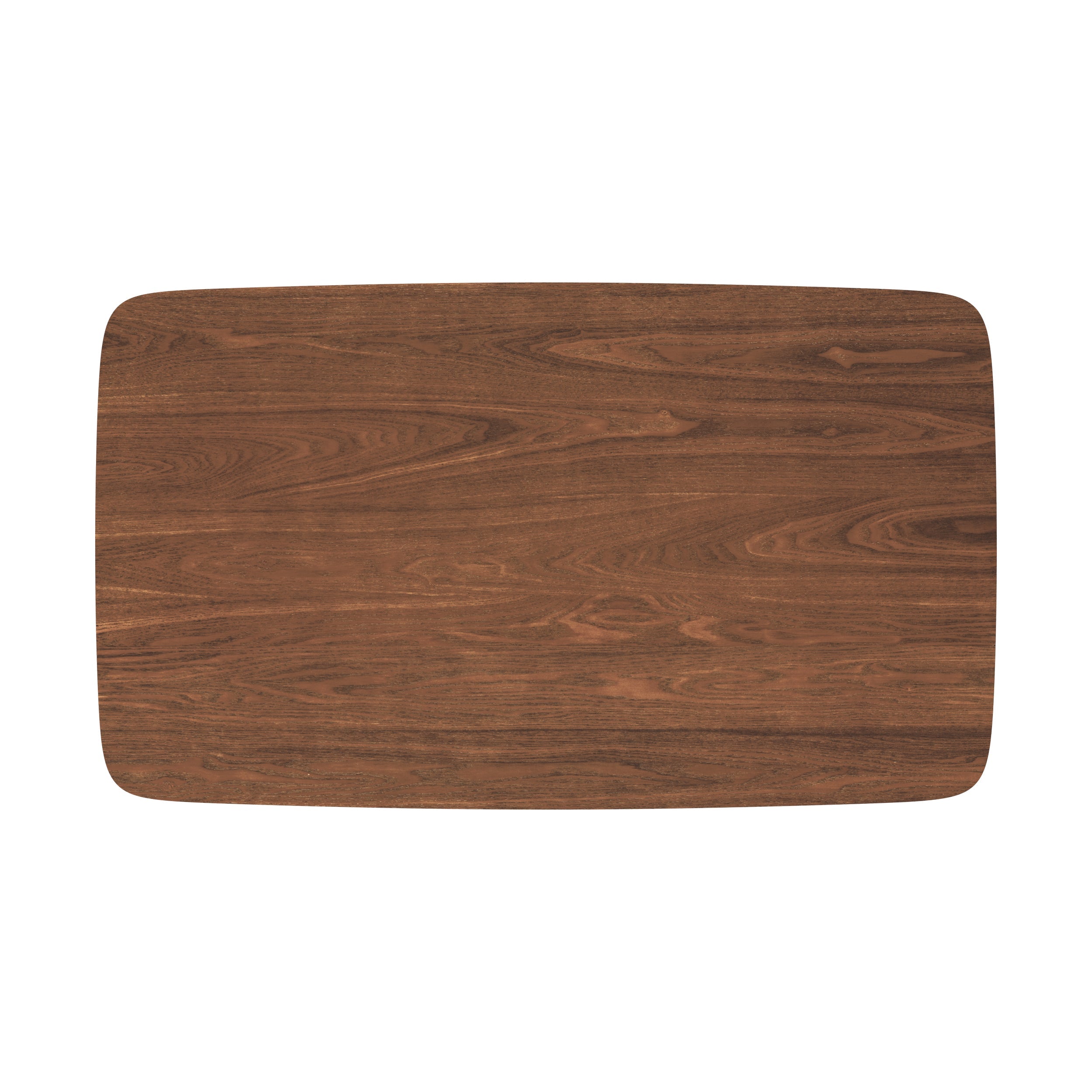 Omán - Mesa rectangular para 6 personas en madera oscura