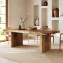 Table rectangulaire Tanah 8 personnes en bois 220 cM