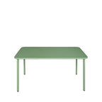 Zyra - Mesa de comedor de jardín para 4 personas - Metal - Verde