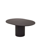 Toscana - Extendable Dining Table for 4 to 6 People - Wood - Black