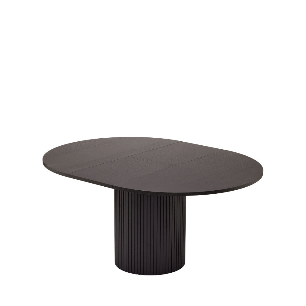Toscana - Extendable Dining Table for 4 to 6 People - Wood - Black