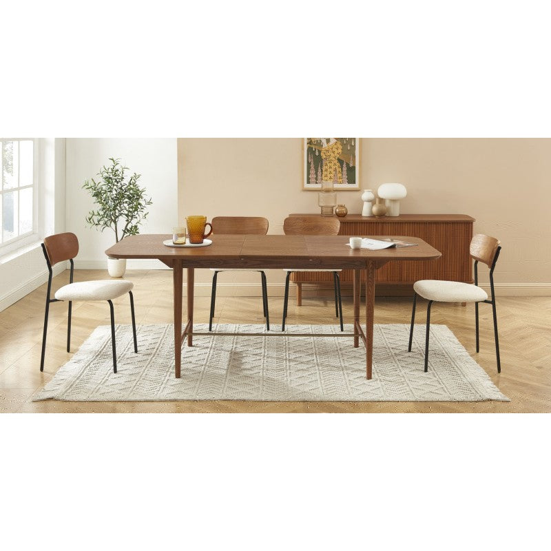 Table Extensible Jill - Placage Frêne