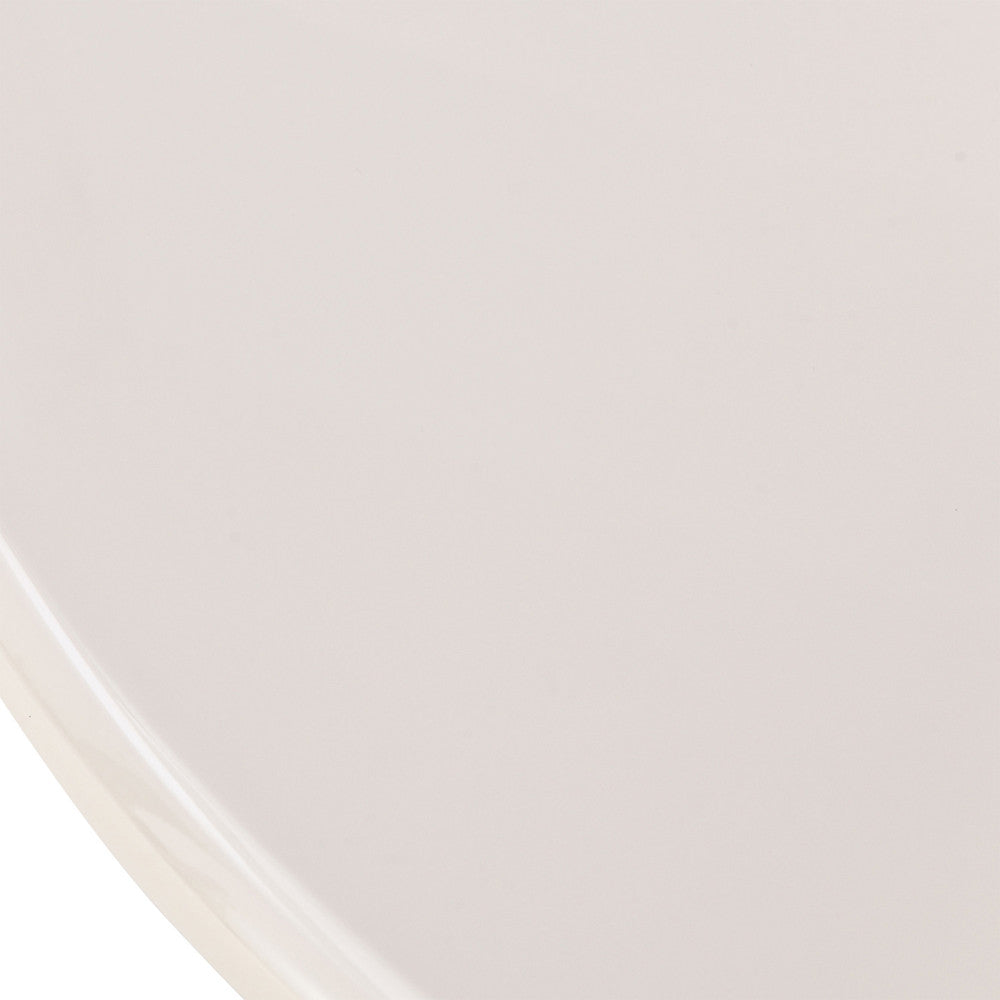 Pyranth - Mesa de comedor redonda para 4 personas - Madera - Beige