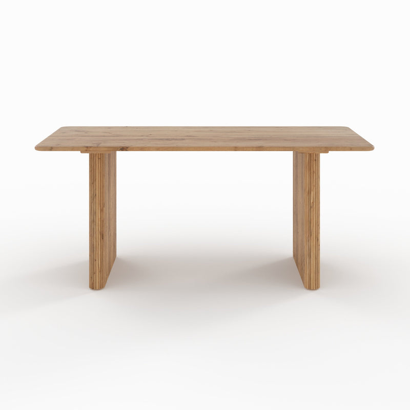 Table rectangulaire Andrea en bois d'acacia 6 personnes